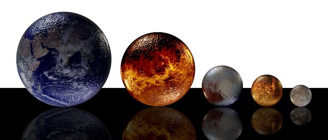 Planeter, Plads, Univers, Globus, Jorden