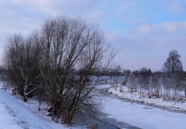 Free Lühe Winter photo and picture