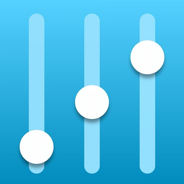 Free mixer music controller vector