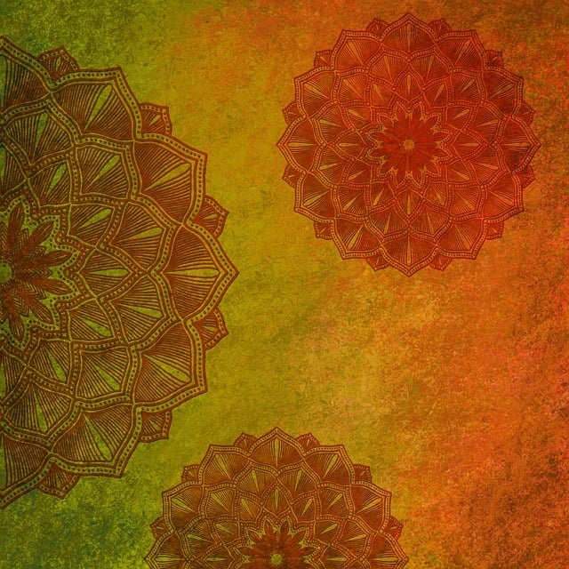 Free background floral background vintage illustration
