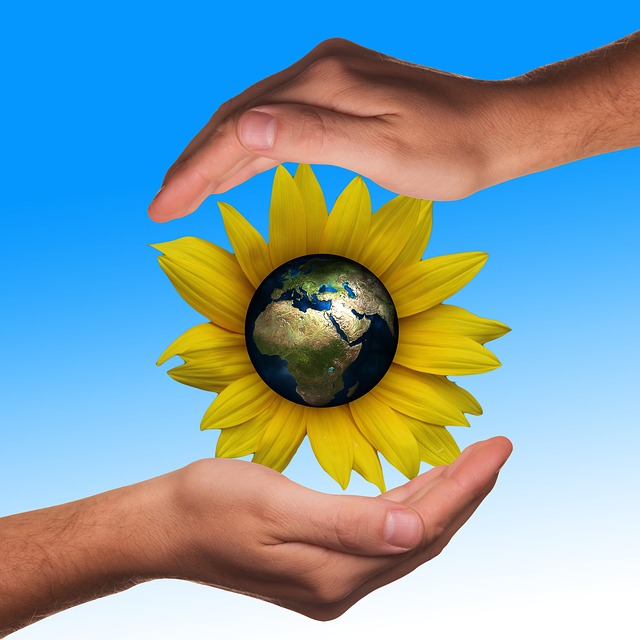 Free hands to protect protection illustration