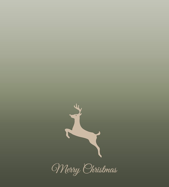 merry christmas reindeer