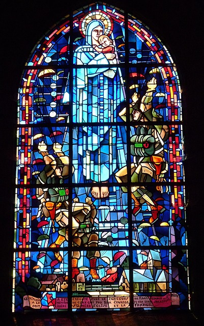Free Church Stained Glass photo and picture