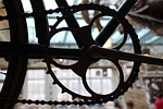 bike, close, gear
