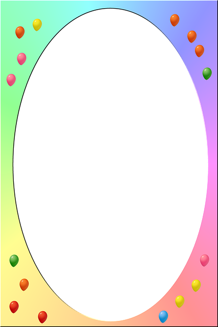 Free Frame Happy Birthday illustration and picture