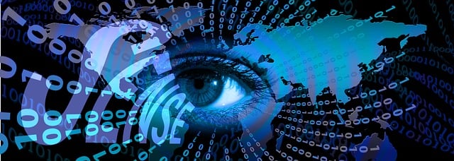 Free binary one eye illustration