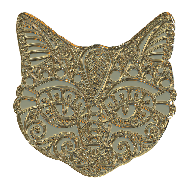 Free cat metallizer factory illustration