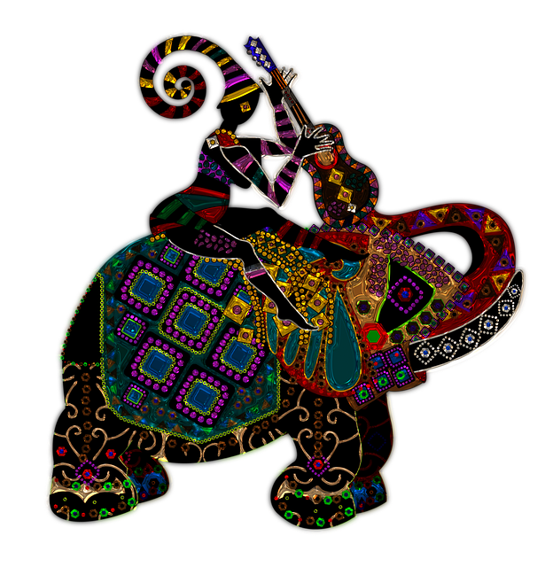 Download free HD stock image of Elephant Woman Free elephant woman work illustration