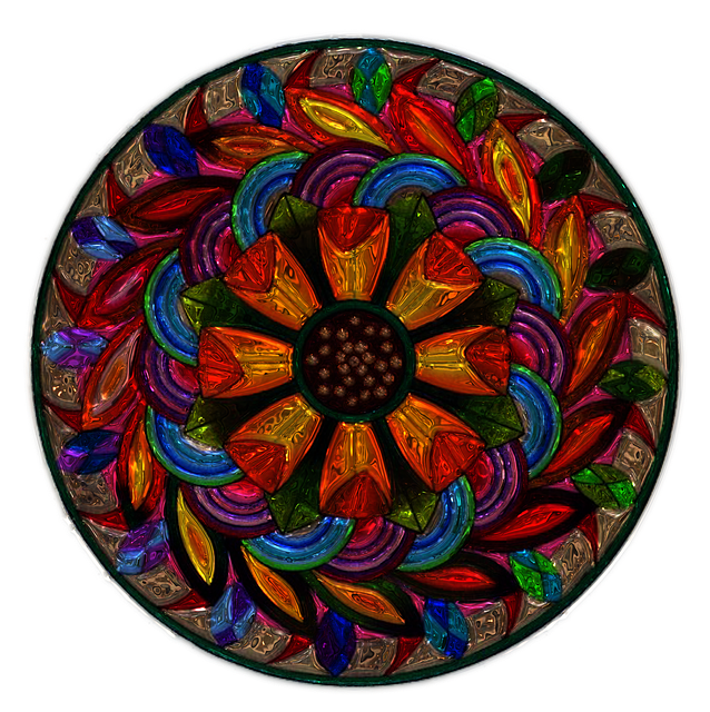 Free mandala metallizer art illustration