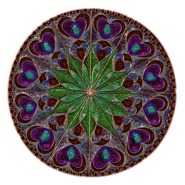 Free mandala metallizer art illustration