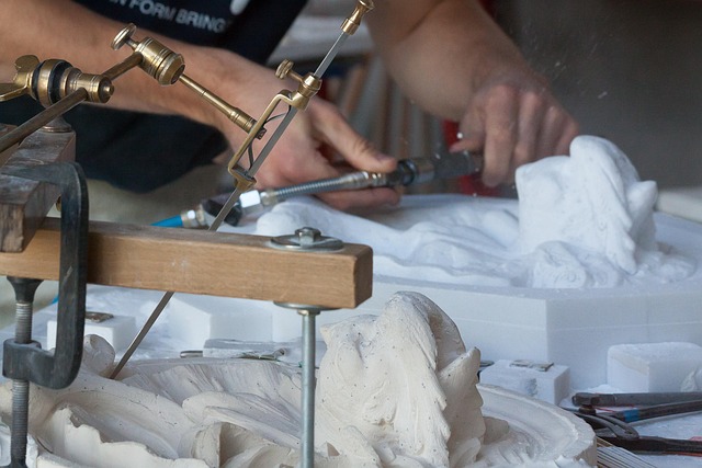 Beeldhouwer, Steinmetz, Handwerk, Marmer