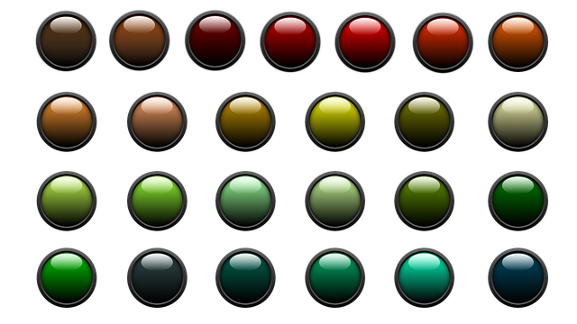 Download free HD stock image of Button Icon Free button icon round illustration