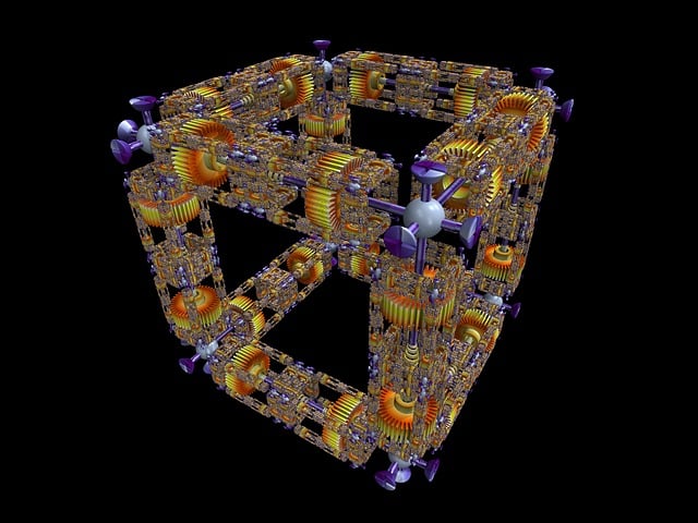 Free machine gear mechanical illustration