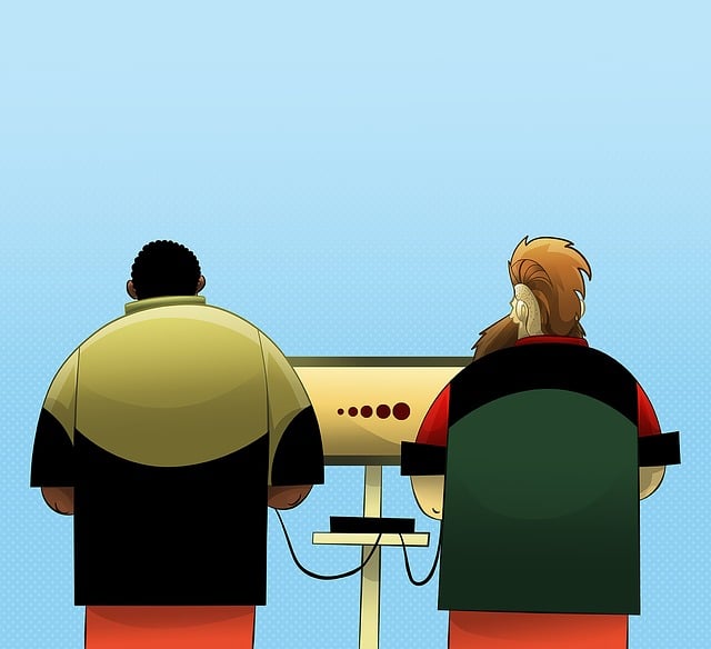 Free game man videogame illustration