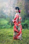 asia, seductive, background