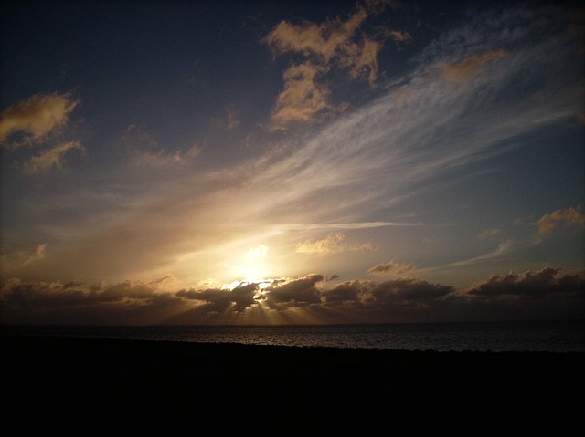 Free Sun Sunset photo and picture