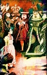 vintage, book illustration, alice in wonderland