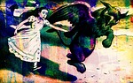 vintage, book illustration, alice in wonderland