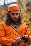 craftsman, handicraft, orange