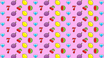 slot machine, wallpaper, tutti frutti
