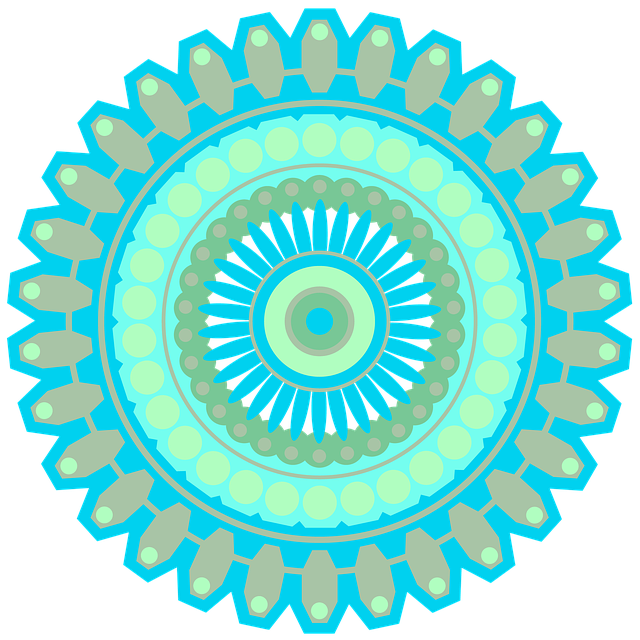 Free mandala pattern circle illustration