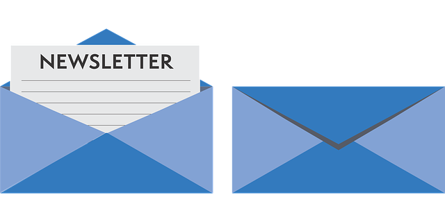 Icoon, Brief, Nieuwsbrief, Nieuws, Blauw