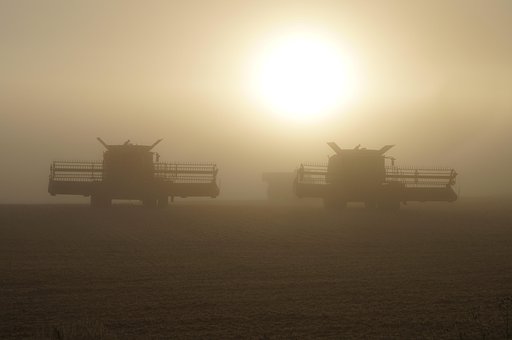 Free Combine Harvest photo and picture