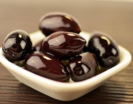 Aceitunas Negro Los Alimentos Ingrediente