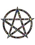 pentacle, pentangle, star