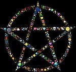 pentacle, pentangle, star