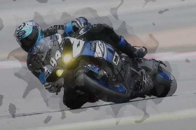 Free motorcycle racer racing race illustration