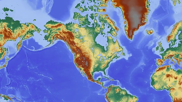 Free north america america map illustration
