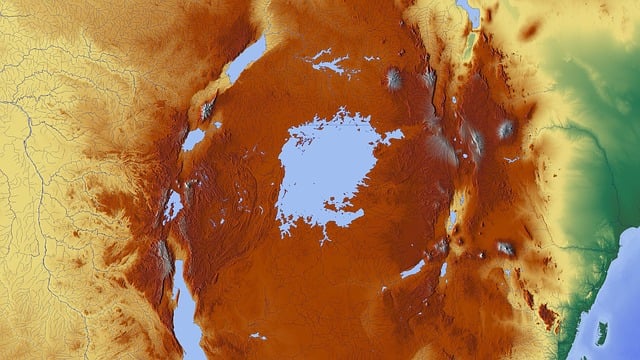 Free victoria lake desert illustration