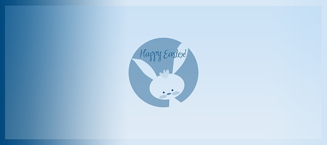 Free easter happy easter greeting card illustration