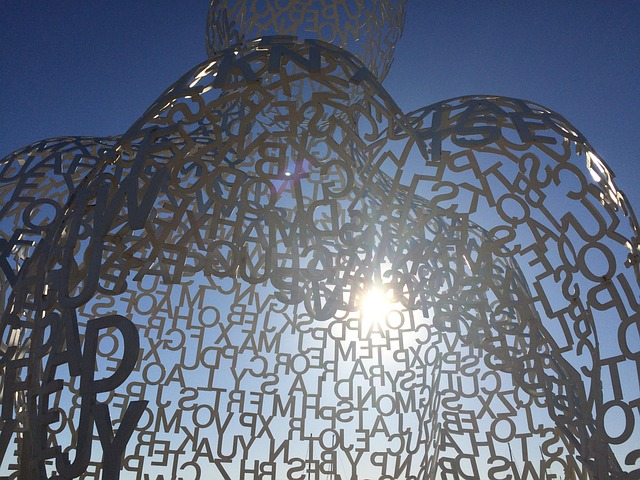Free Letters Sculpture photo and picture