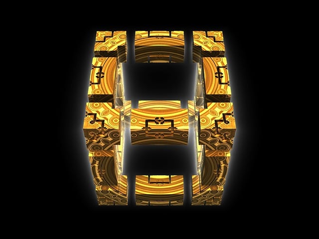 Free fractal 3d geometric illustration