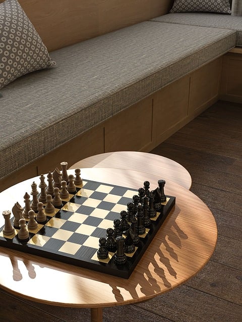 Free table checkerboard deck illustration