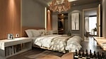 bedroom, light, wood