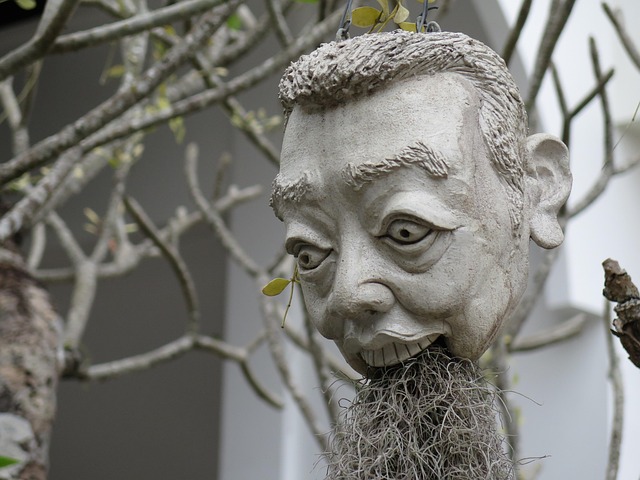 Free Head Wat Rong Khun photo and picture