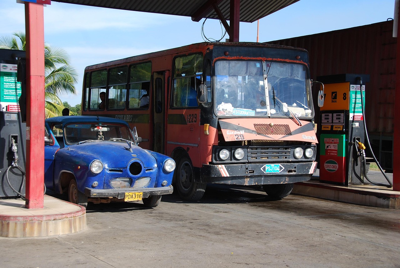 Gas Station Bus Diesel Fuel - Free photo on Pixabay - Pixabay