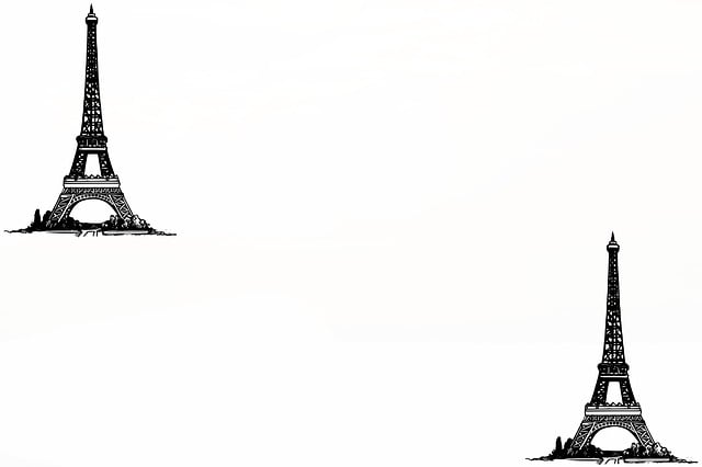 Free tower iron lady background illustration