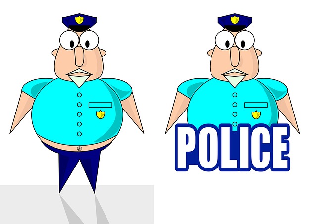 Free policeman illustration drawing illustration