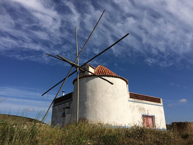 Free Windmill Sky photo and picture