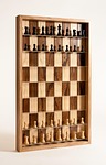 chess, vertical chess board, 3d chess