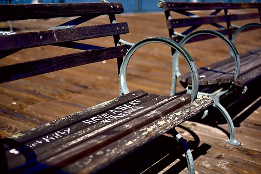 Free Park Bench Bank photo and picture