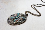 chain, jewellery, butterfly