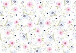 floral, pattern, background