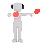 white male, 3d model, isolated