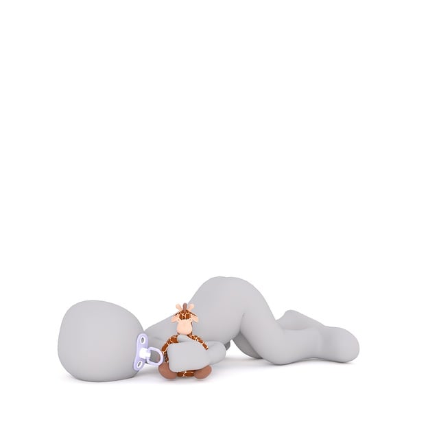 Free infant child floor illustration