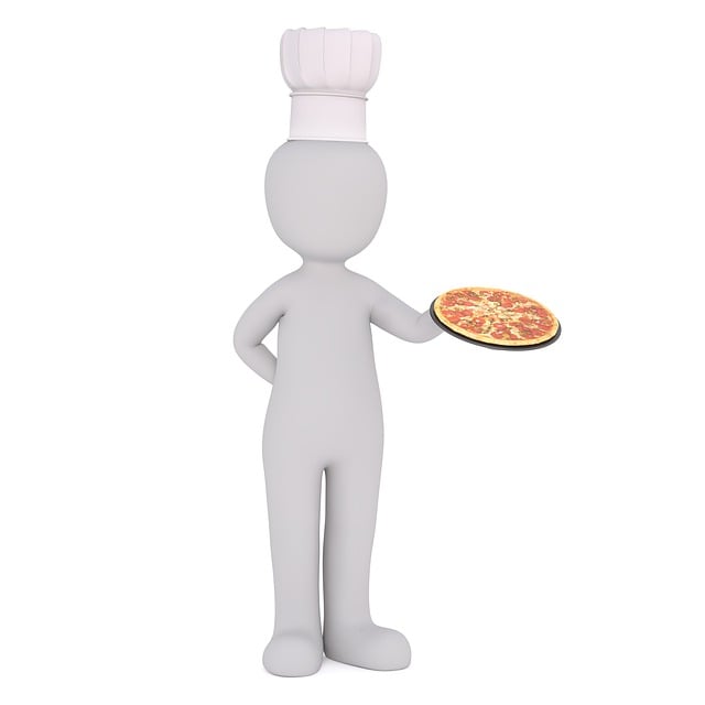 Free pizza chef cook illustration